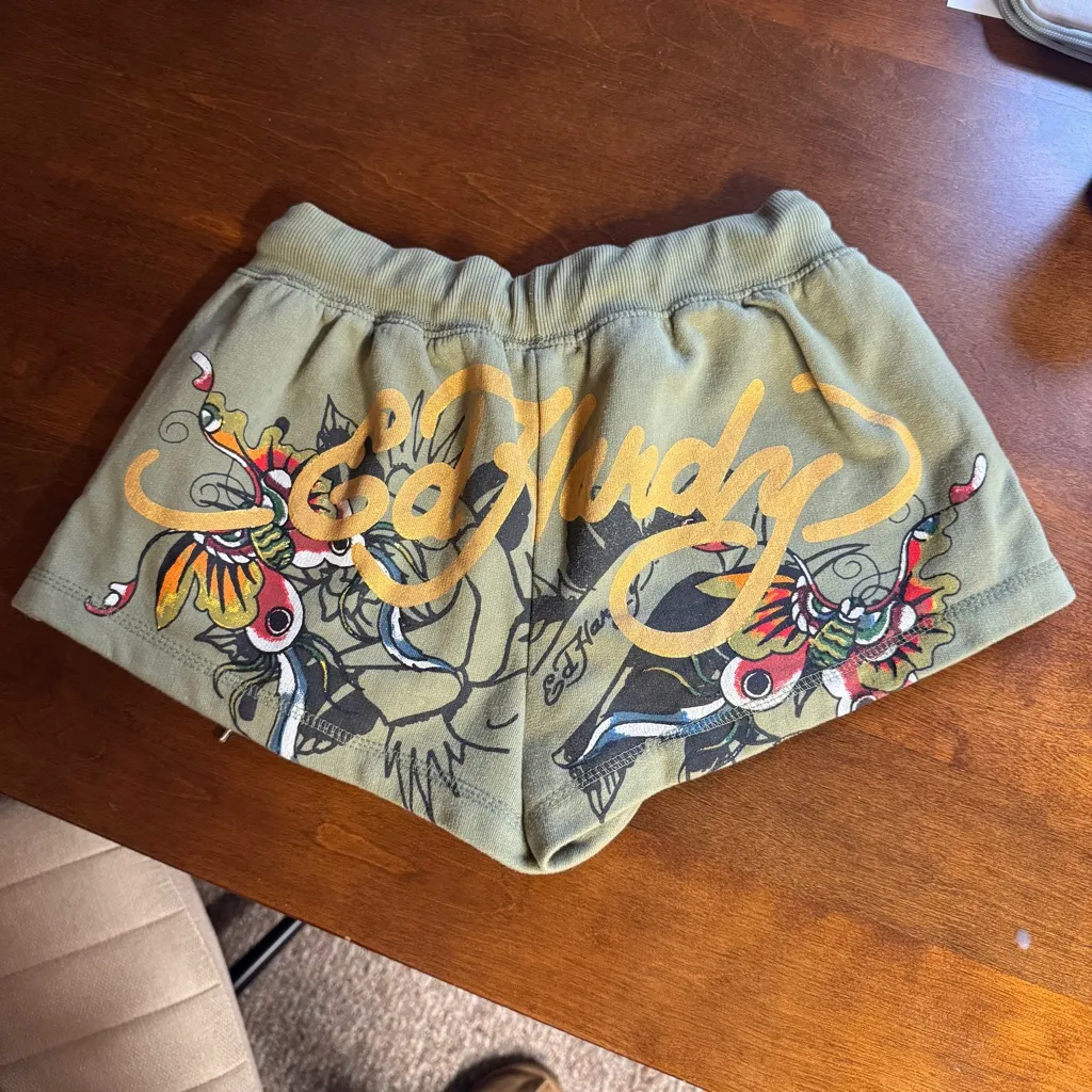 Ed Hardy Butterflies Lounge Shorts XS - Image 7