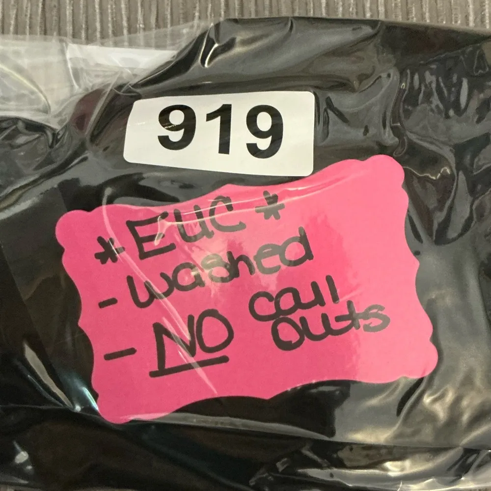 Black Ribbed Fitted Long Sleeve Blouse - Image 4