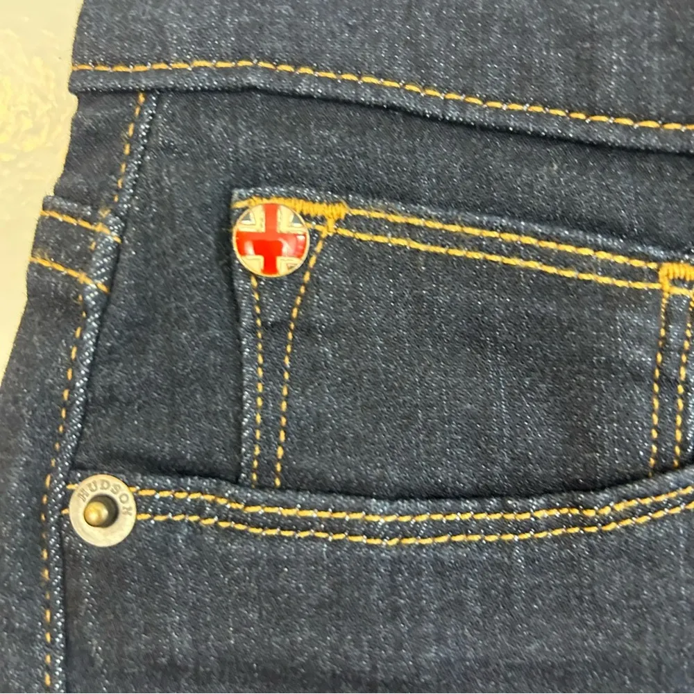 NWT Hudson Nico Mid Rise Super Skinny Dark Blue Ankle Jeans Size 29 - Image 12