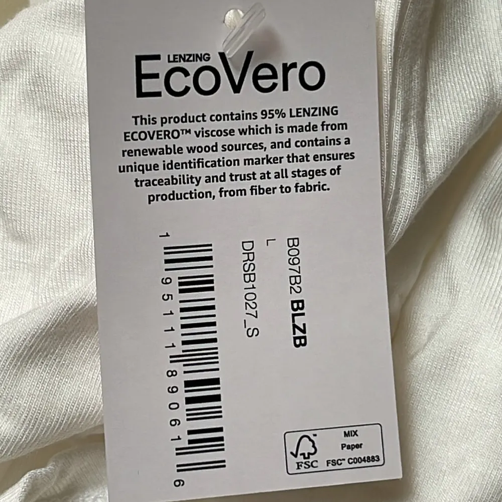 NWT EcoVero Lenzing viscose short sleeve tee size L Size L - Image 4