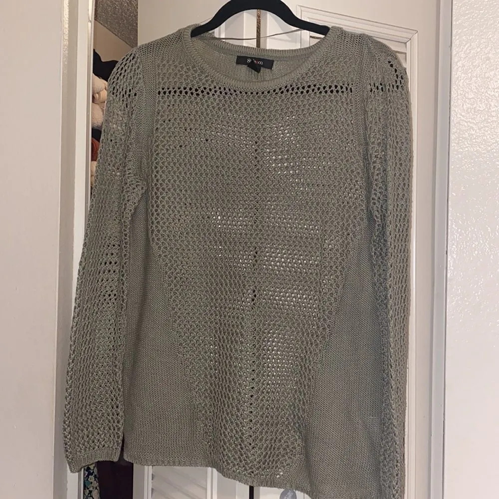 ✨HP✨Style & Co Patchwork Stitch Sweater✨ - Image 2