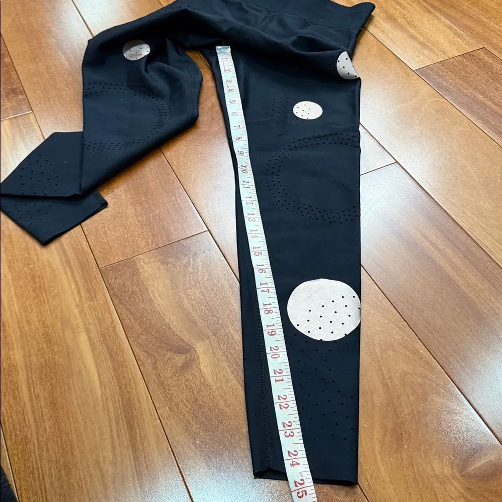 NWOT Ultraco Heart Knockout Ultra High Legging in rose gold dots Size‎ S - Image 11