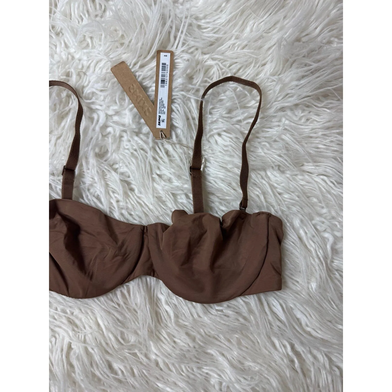 Skims Smoothing Intimates Strapless Bra Jasper Size 34A - Image 4