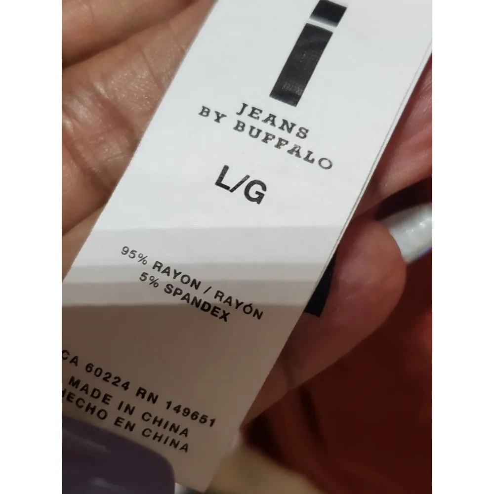 Jeans By Buffalo Pink Rayon Scoop Neck Sleeveless Dressy TankTop Blouse Size L/G - Image 8