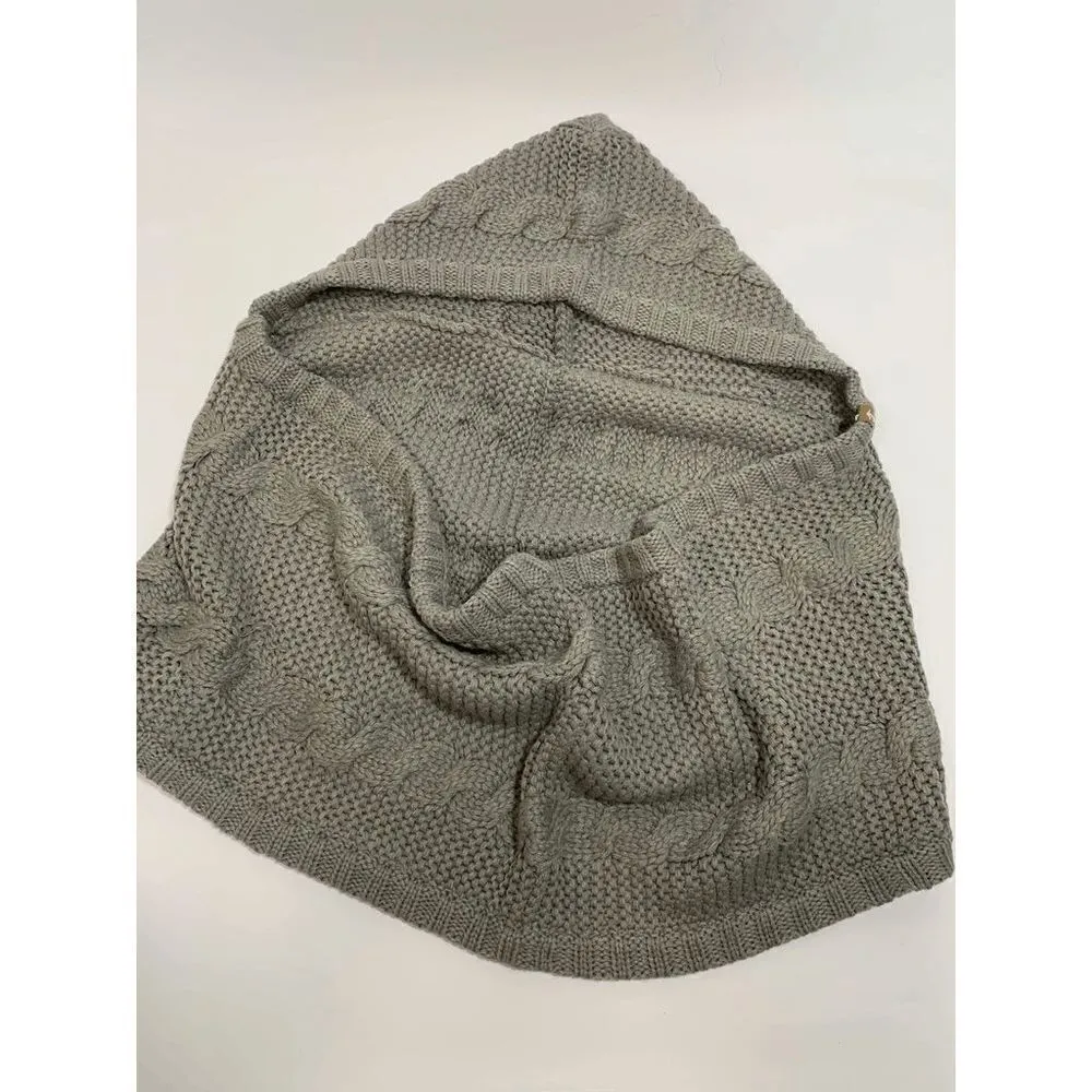 Sperry Top Sider Gray Knit Hoodie - Image 3