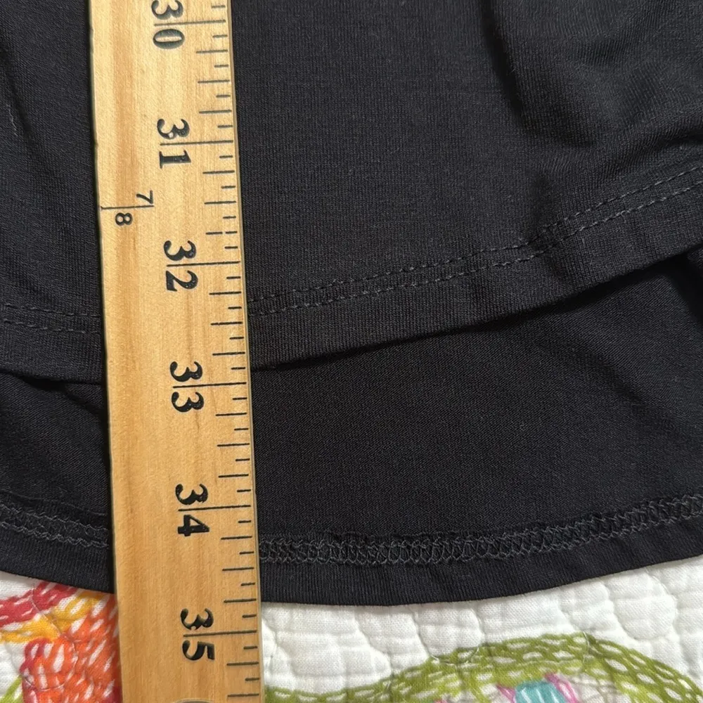 Urban Rose women’s size small Black Short Sleeve Dress with removable necklace - Image 3