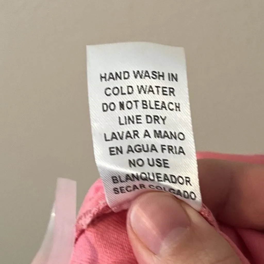 Entro Skort Shorts Hot Pink NWT Preppy Barbie Vacation Skirt Bow Boho Coquette M - Image 8