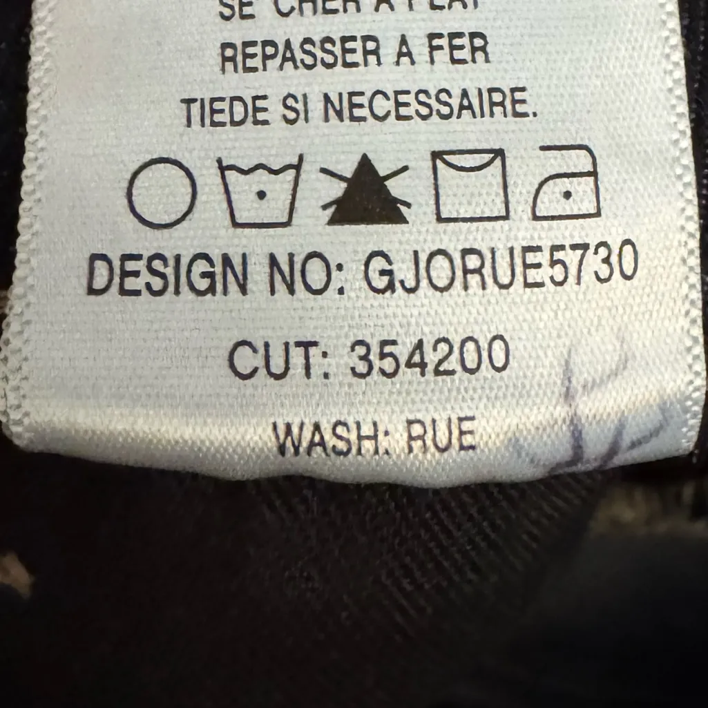 Joes Jeans Size 31/12 Mid Rise Dark Wash Bootcut Cotton Lycra Blend Jeans - Image 12