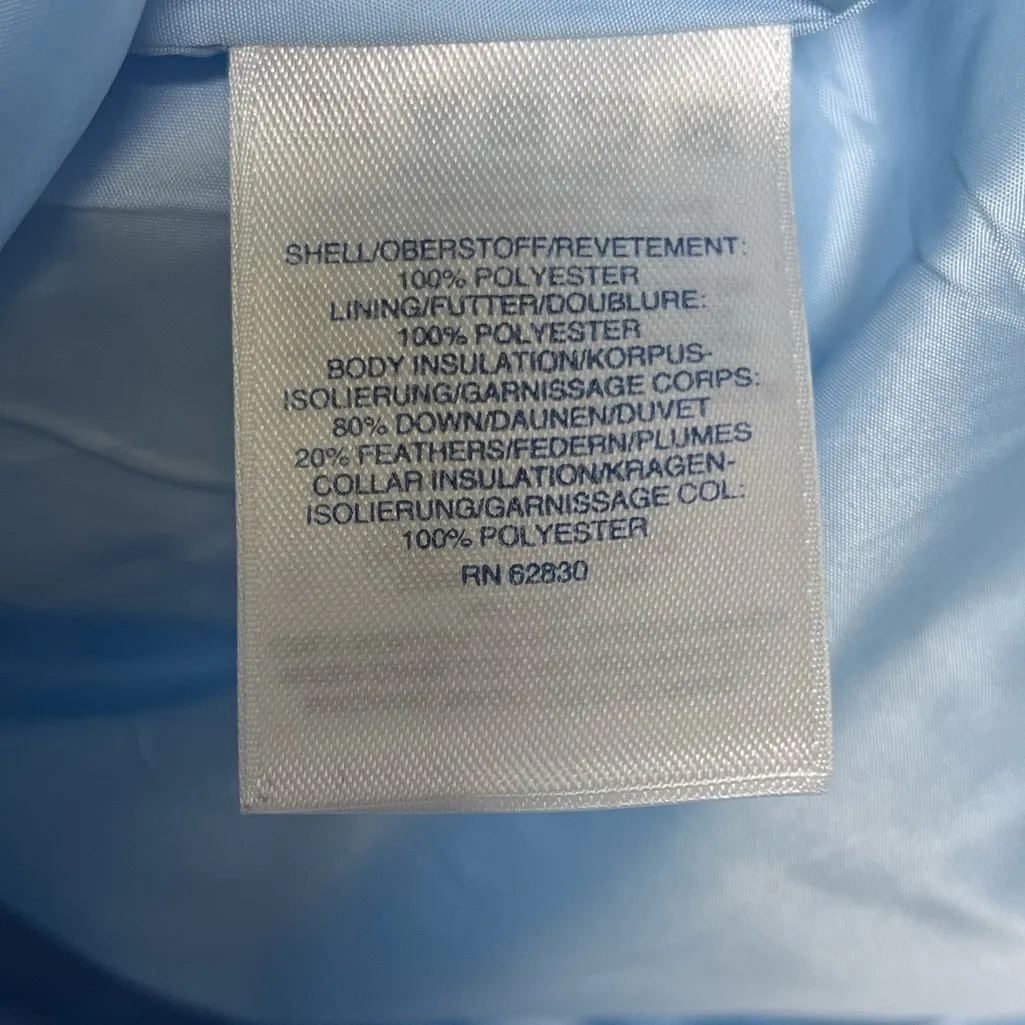 Lands' End Tie-Dye Hiking Outdoor Winter Cozy Puffer Vest Women’s Size M (10-12) - Image 4