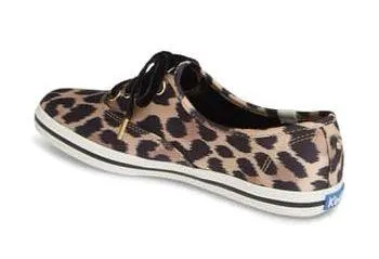 / x kate spade new york champion leopard satin sneaker /7.5 - Image 6