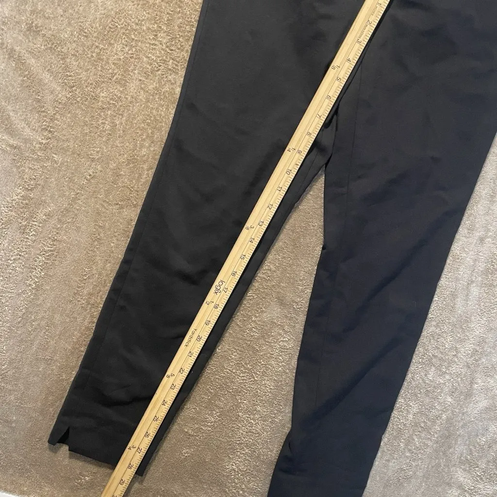 Calvin Klein Pants Womens 4 Black Straight Leg Mid Rise Office Career Work Slack - Image 7