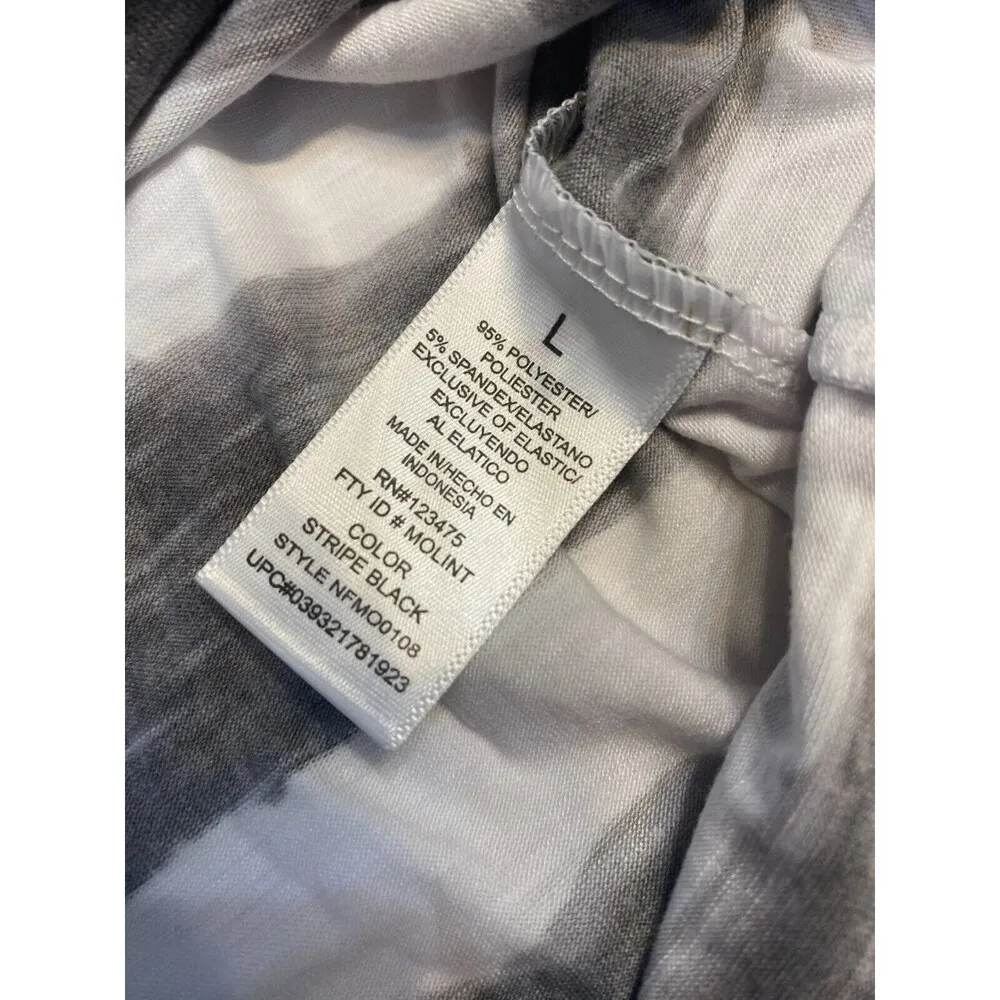 Nicole Miller Black White Dress / Swim Cover Up NWT Size L Women's - Image 8