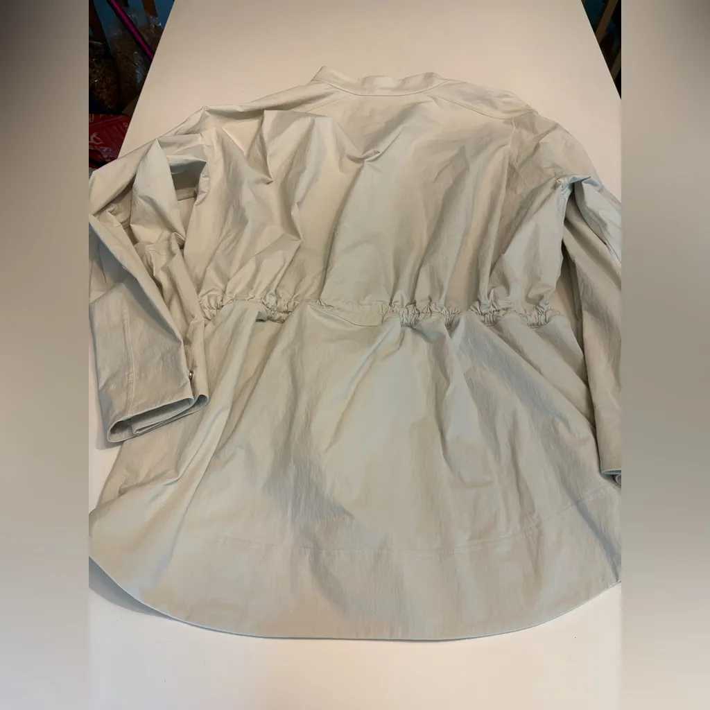 Lululemon cinch waist stretch shirt jacket bone size large‎ - Image 12