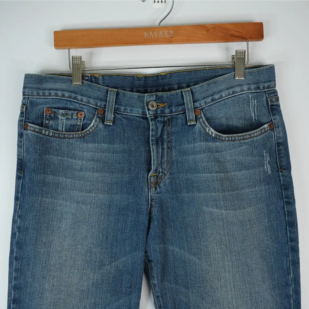 Vintage Lucky Brand Jeans Womens 8/29 Sweet N Low Made In USA Mid-Rise Stretch - Image 3