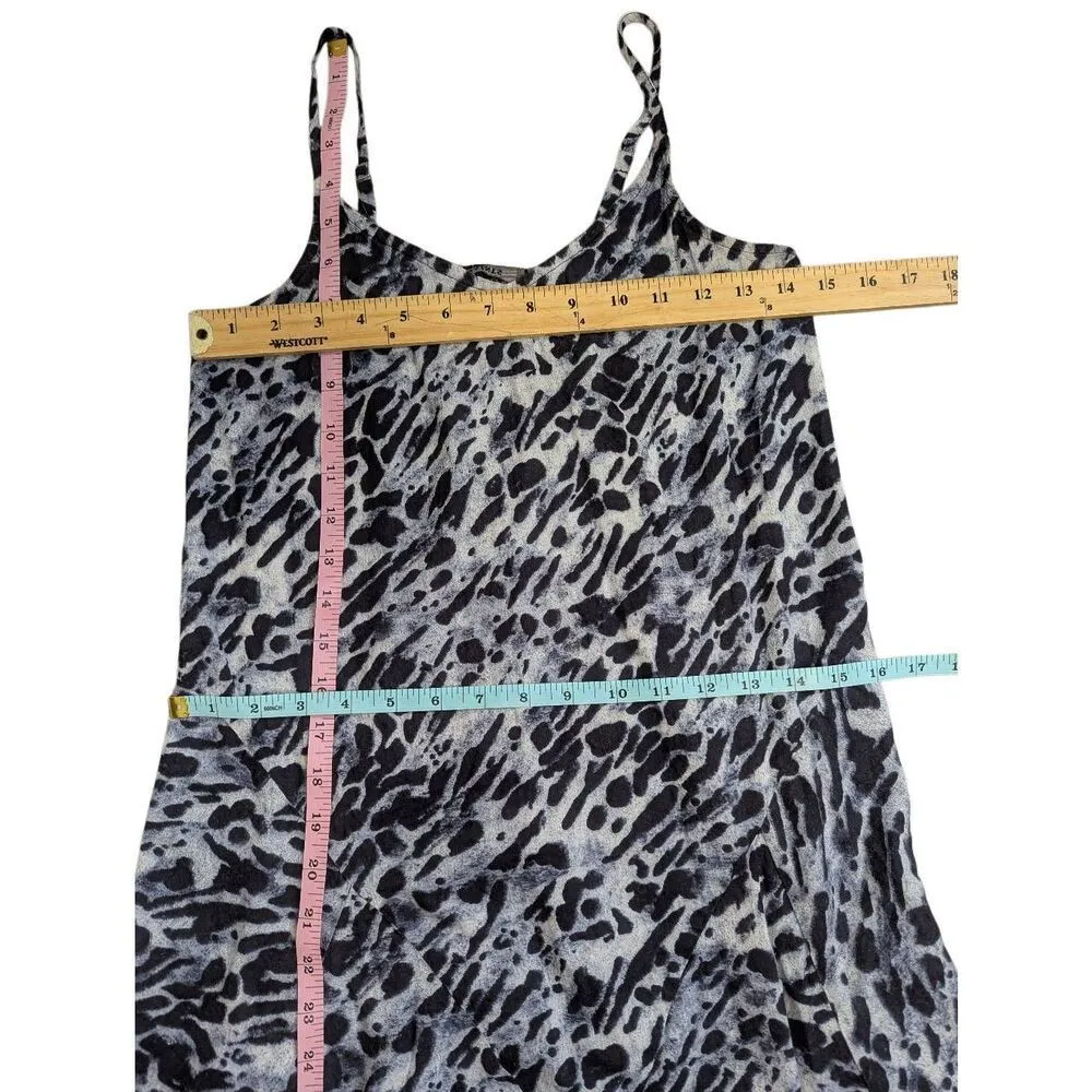 AllSaints Essie ambient dress leopard print pale Small - Image 10