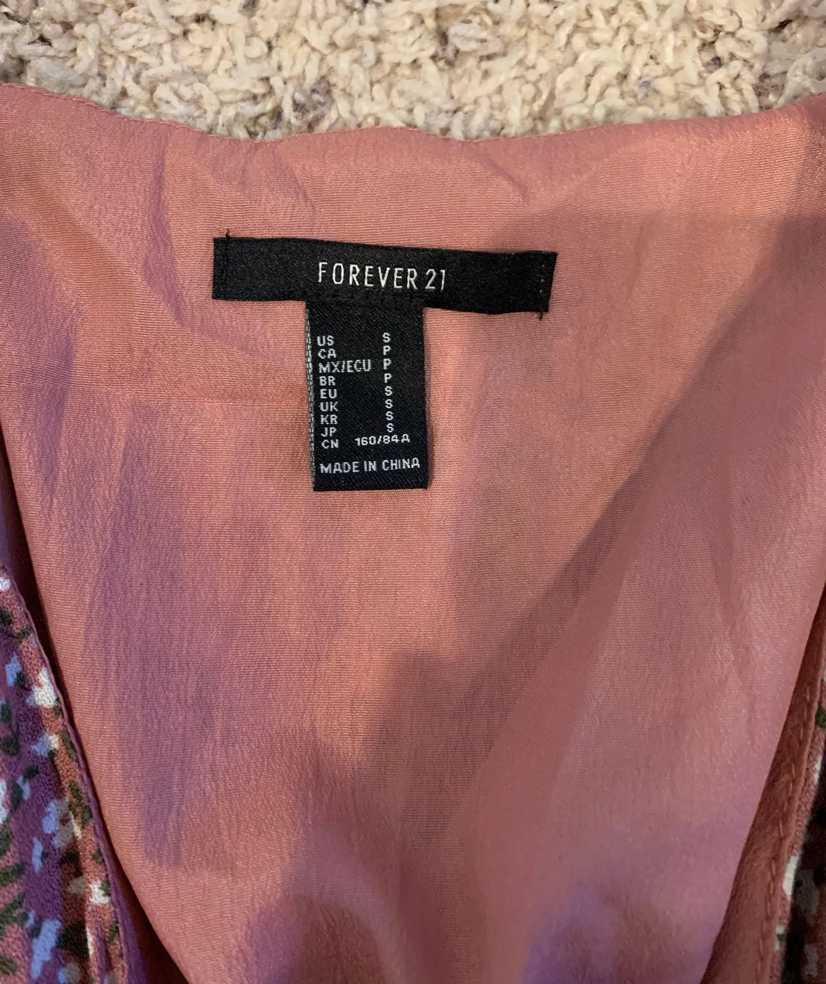 pink floral dress - Image 2