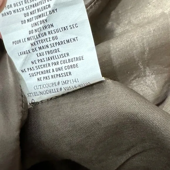 Vince Quilted Puffer Longline Packable Lightweight‎ Water Resistant Coat Size M - Image 12