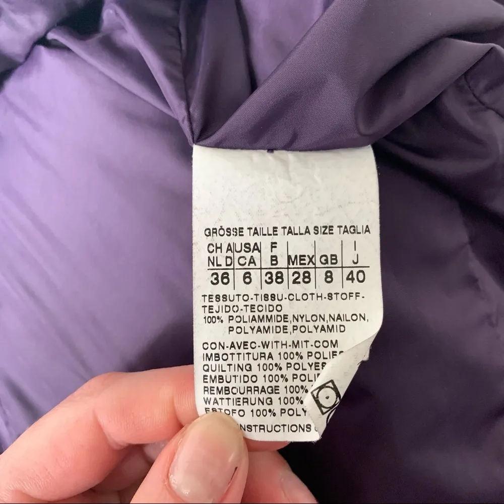 MaxMara Weekend Purple Vest Size 6 - Image 4