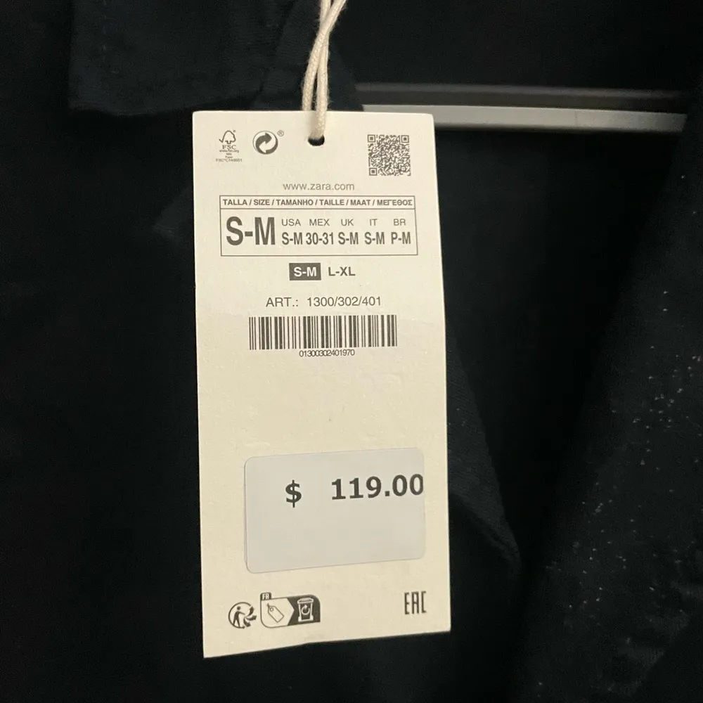 NWT Zara SW23 Jean short romper SM - Image 5