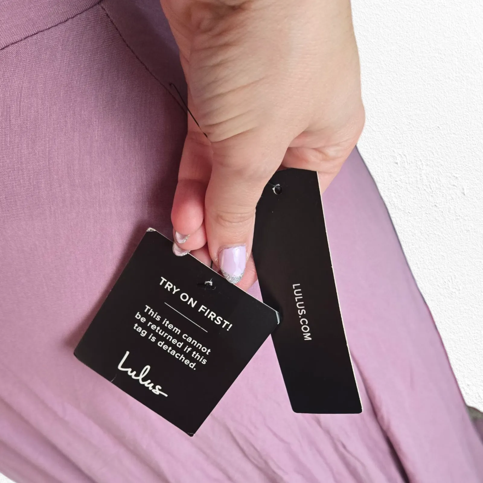 Lulus Mauve Pink Purple Formal Boho Maxi Tricks of the Trade Dress Size Medium - Image 6