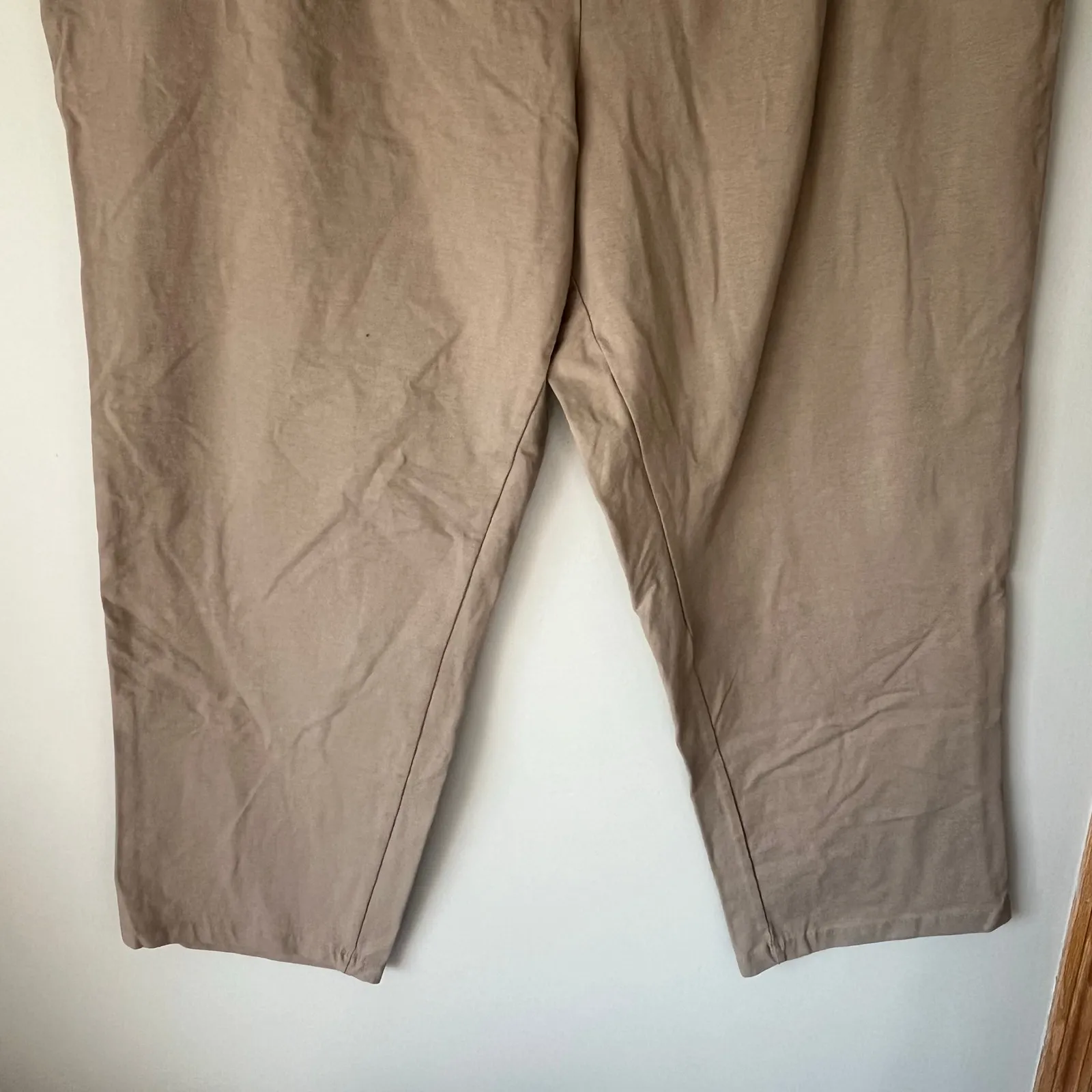 Catherines Surpema Collection Taupe Legging Size 1X (18/20 W Petite) - Image 8