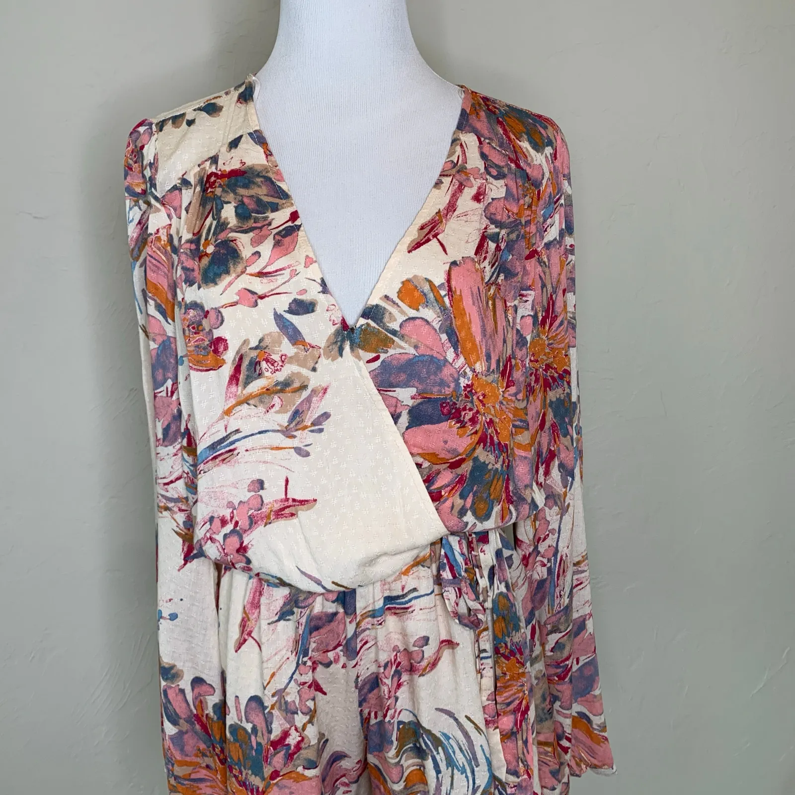 PPLA Romper Carmen Floral Challis Sz Medium - Image 5