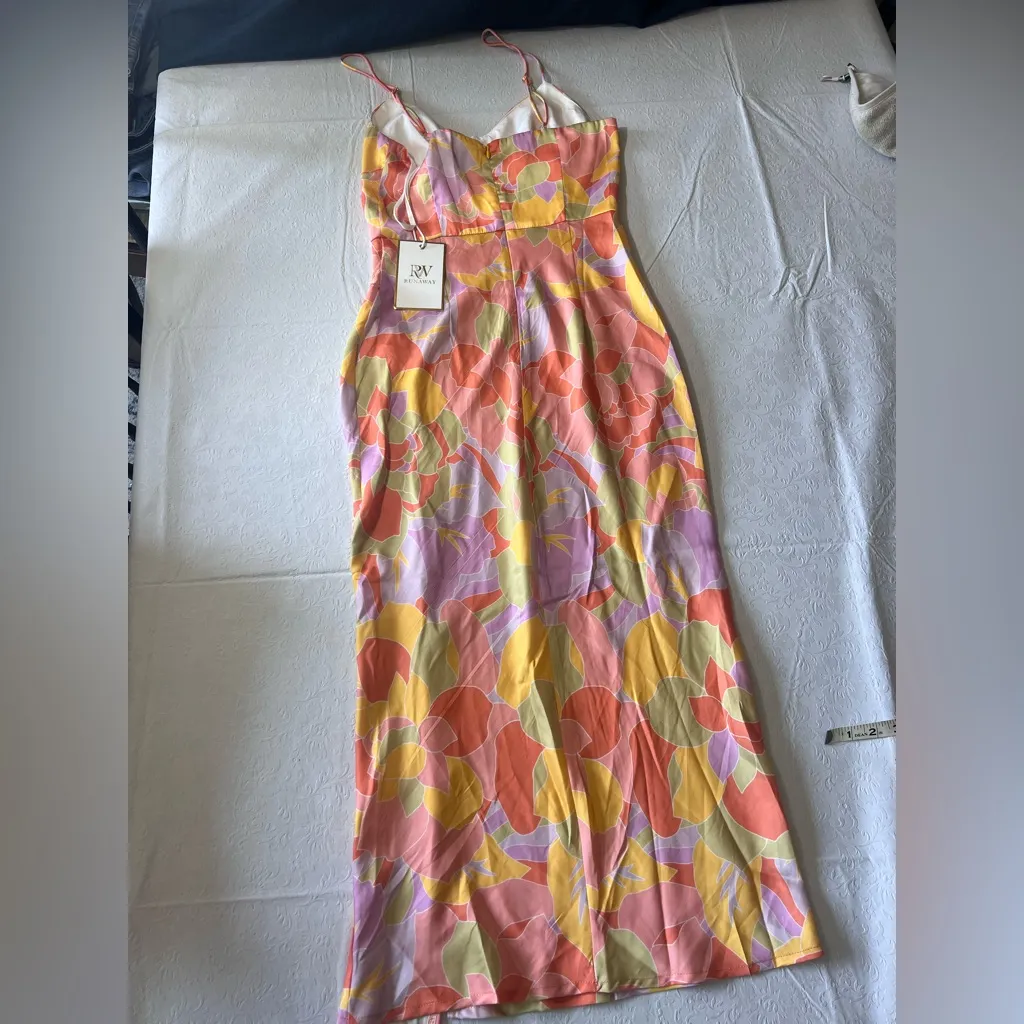 Away Multicolor Floral Dress Pink - Image 3