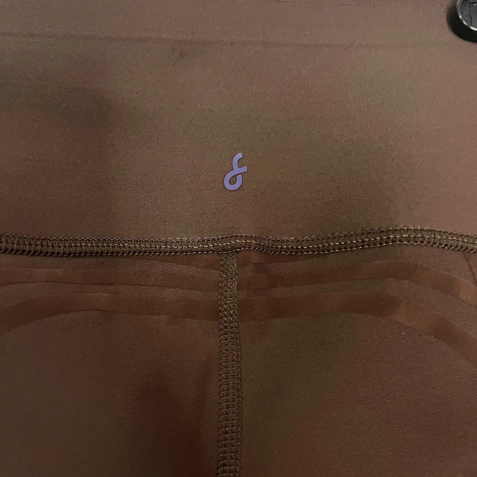 Fanka Body Sculpt 7/8 Leggings Reversible Wear Chocolate Brown Booty Lift Pant - Image 6