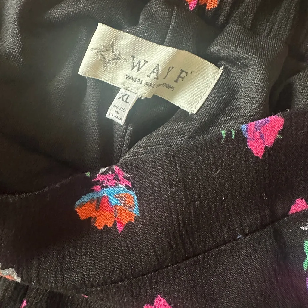 WAYF floral wide leg pants - NWOT - Image 6