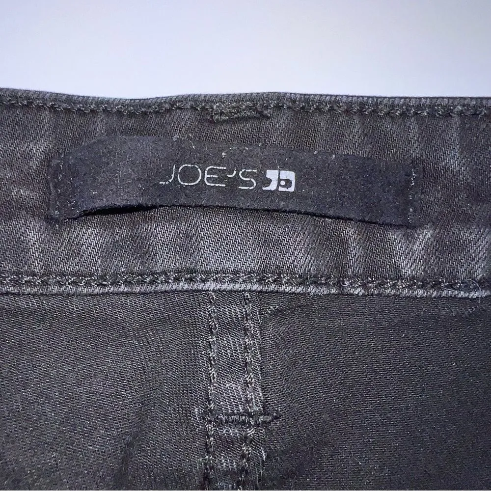Joe's Jeans Women's Black Denim Mid Rise Skinny Leg Jegging Size 26 - Image 9