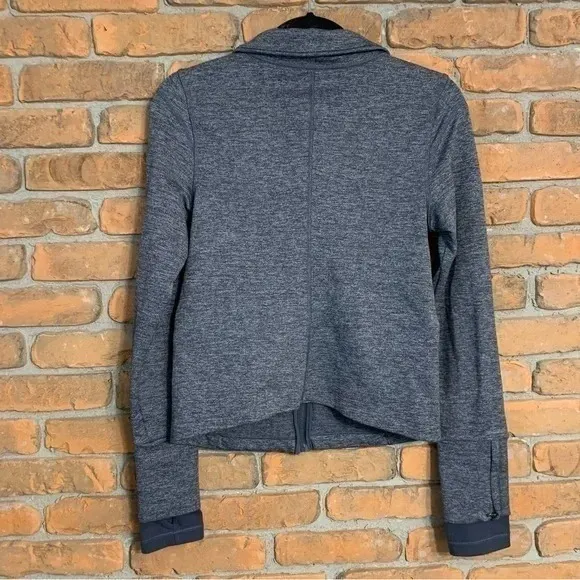 Under Armour Jacket‎ Womens Medium Gray Full Zip Jacket Athletic All Season Gear - Image 2