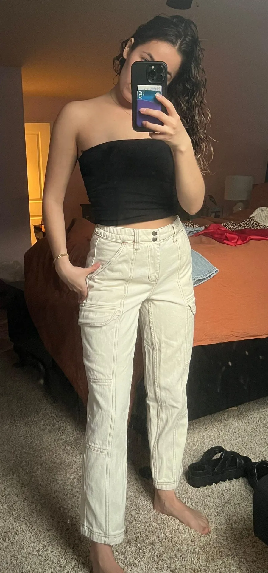 Bone Cargo Pants - Image 2