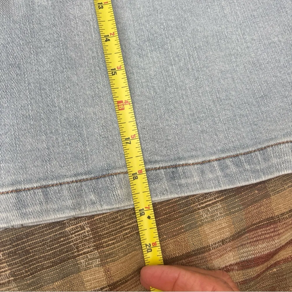 Generation Love Light Blue Denim Mini Skirt - Image 5