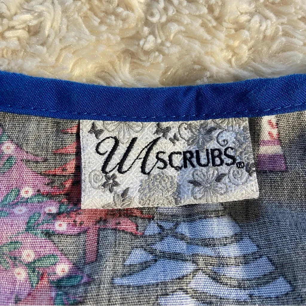 UA Scrubs Christmas Mixed Pattern Trees 2 - Image 5