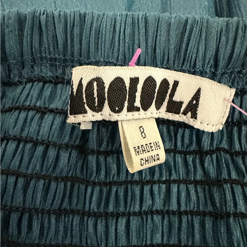 Mooloola Teal Strapless Ruched High - Image 6