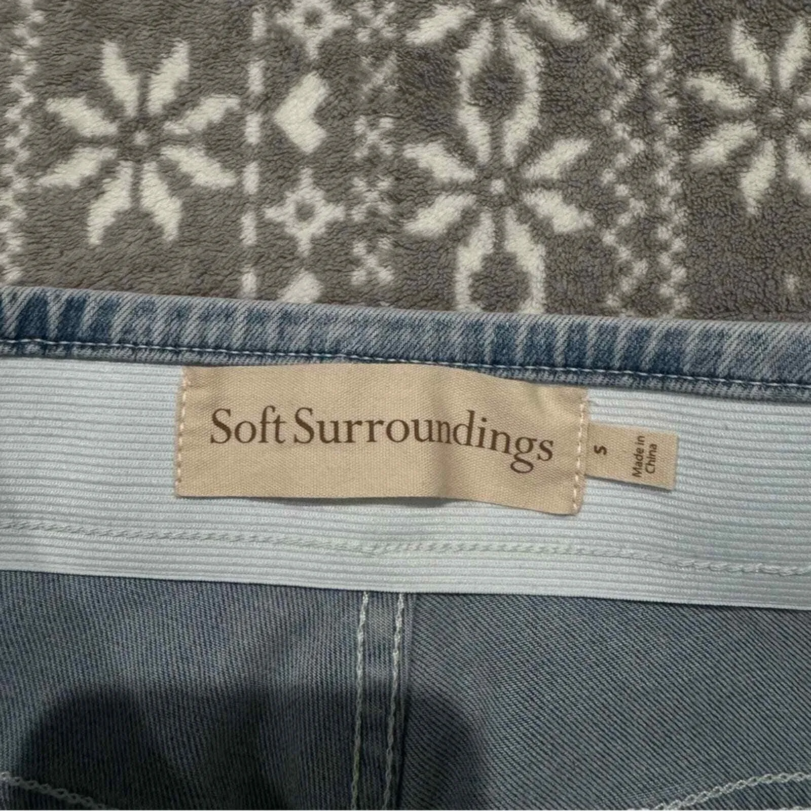 New Soft Surroundings The Ultimate Denim Pull-on Skinny Jeans Size Small - Image 5
