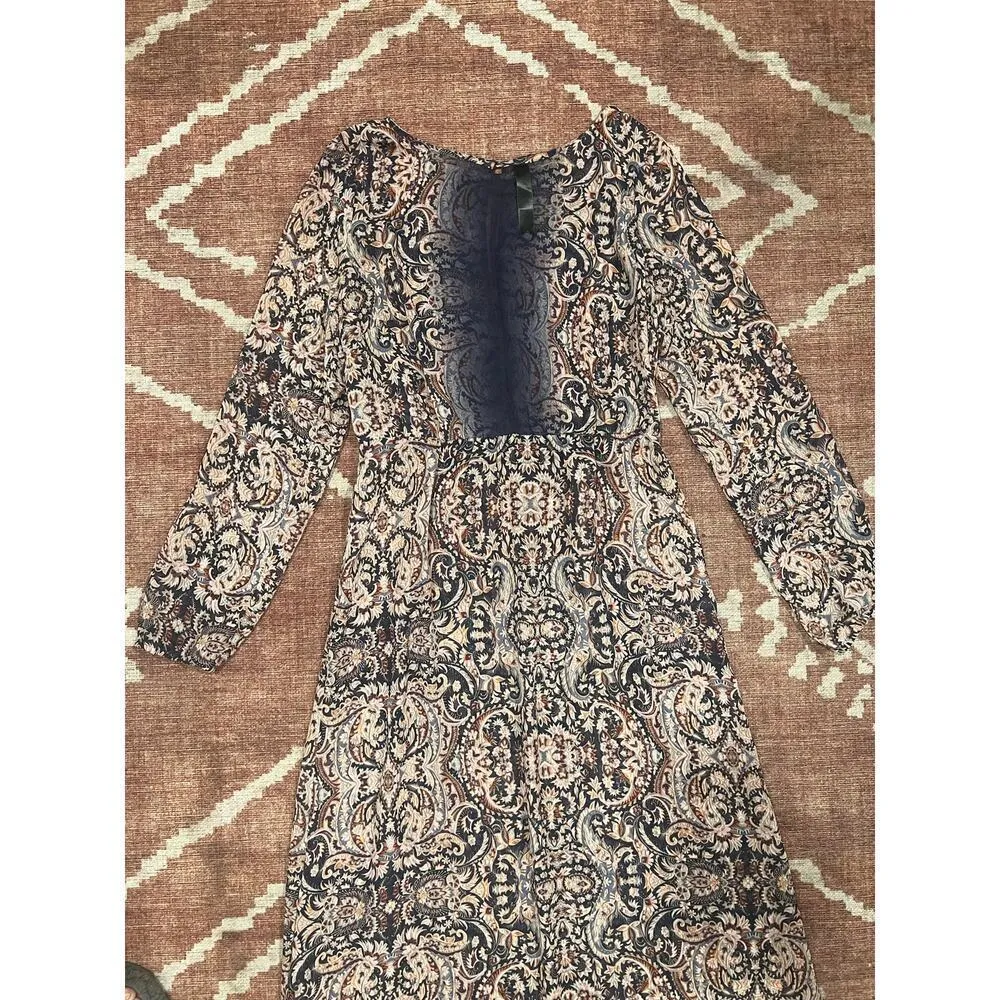 Índigo Child Hippie Boho Maxi Dress size S - Image 9