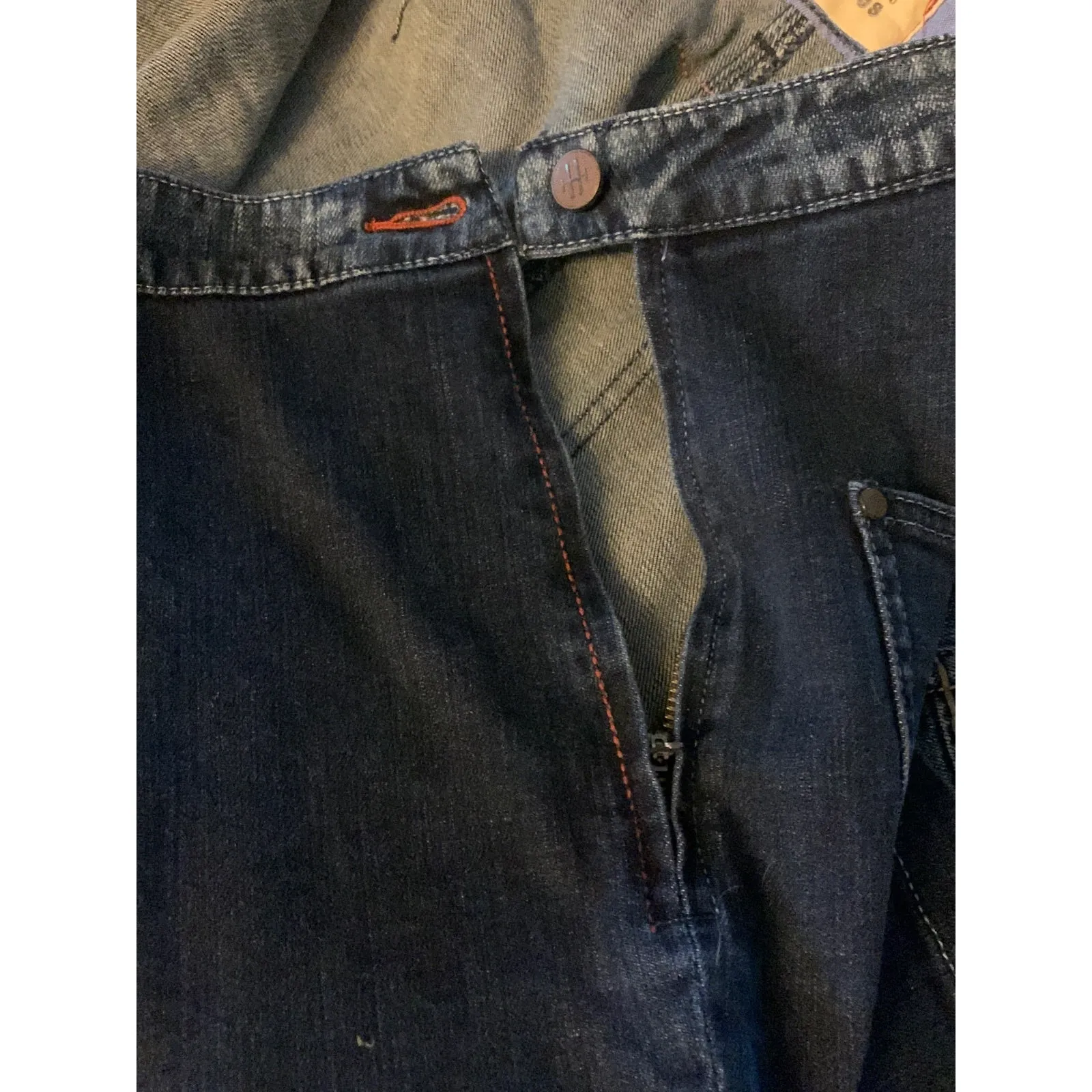 Holding horses Anthropologie size 30 medium denim pencil skirt boho - Image 7