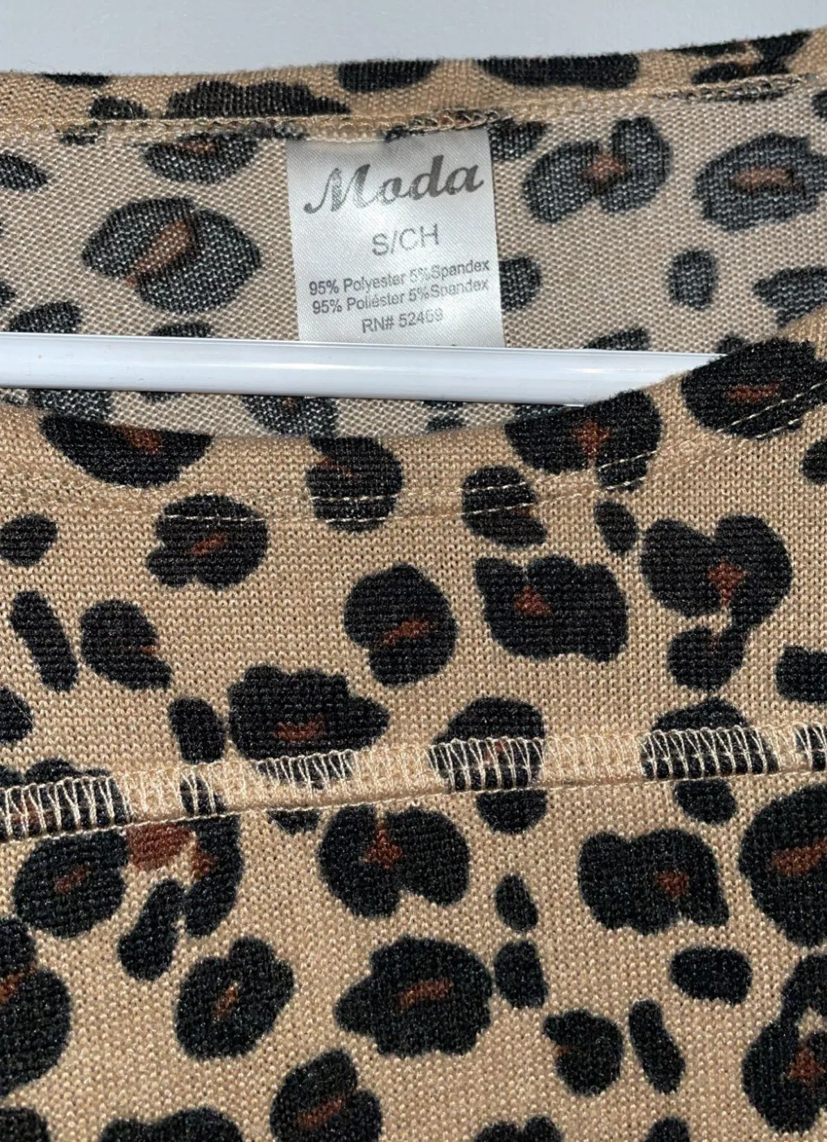 Moda Cheetah Print Blouse  - Image 2