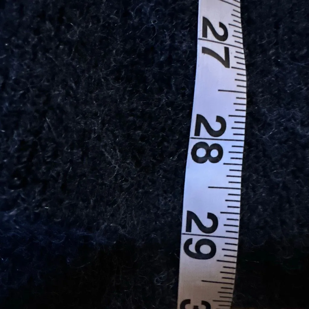 Zara geometric pattern yellow black cardigan wool blend xl - Image 6