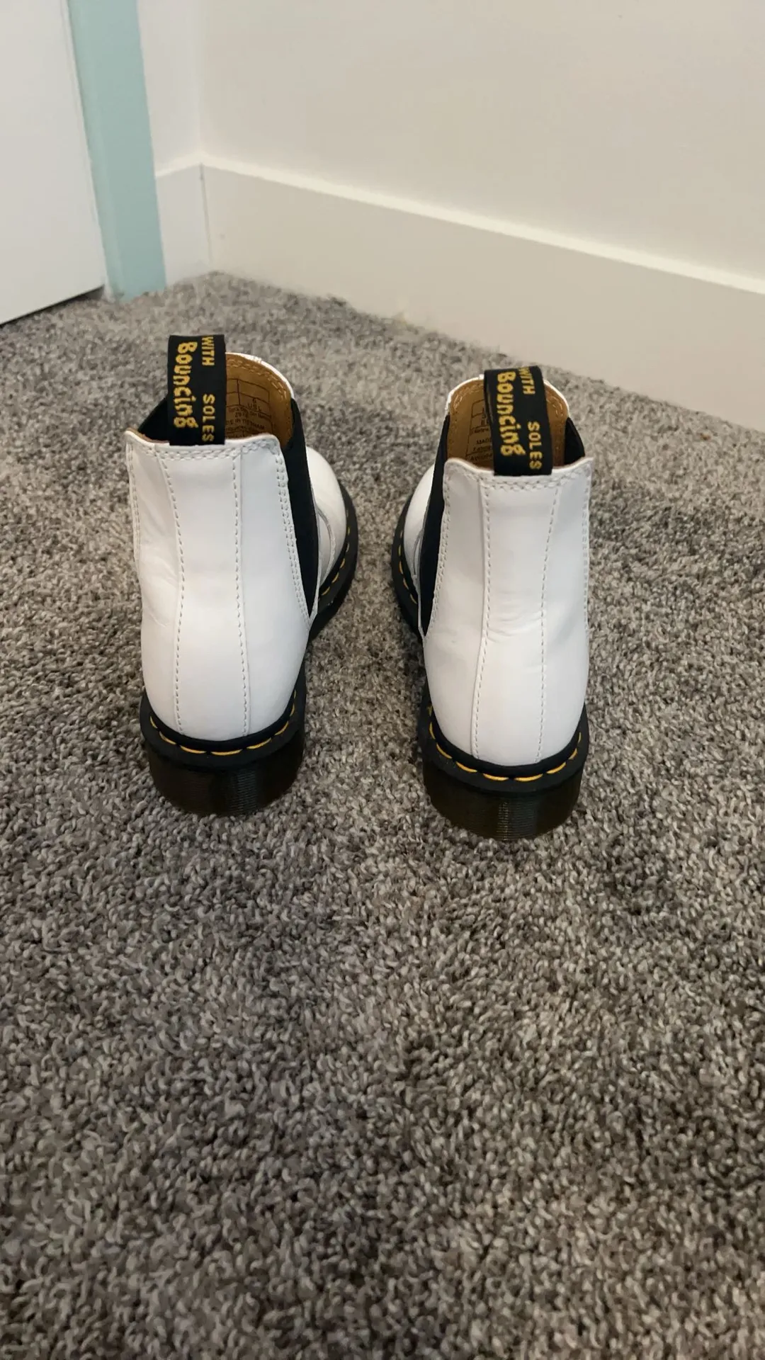 Doc Martens White Boots - Image 3