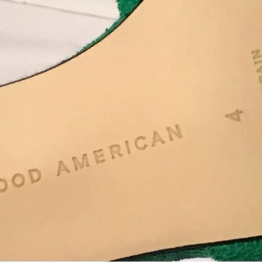 Good American Terry‎ heels including the kickstand Size 4 open toe - kitten heel - Image 5