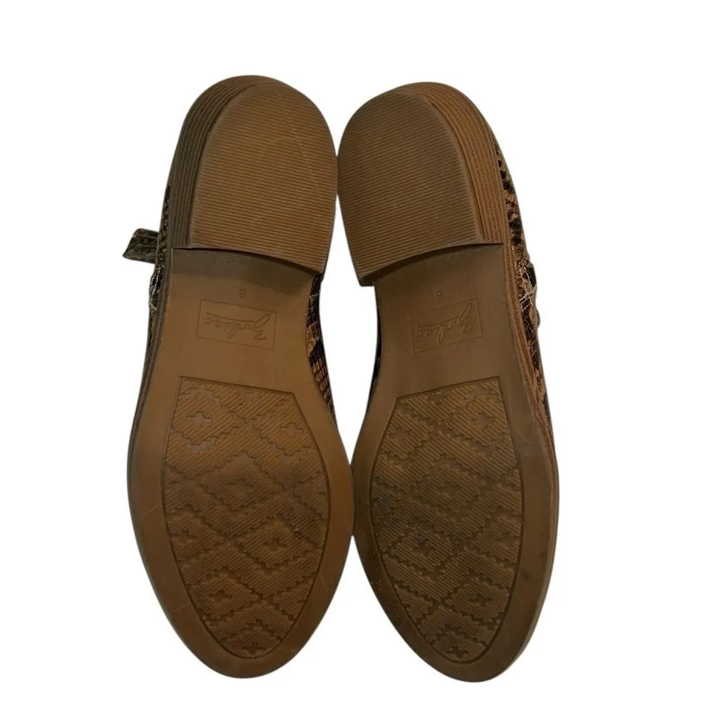 Zodiac Brown & Tan Snake Multi Ankle Boots(6M) - Image 8