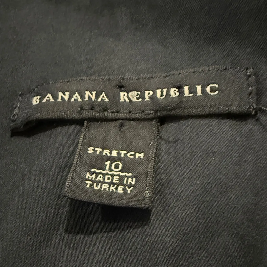 Banana Republic  Black Stretch Fabric - Image 7