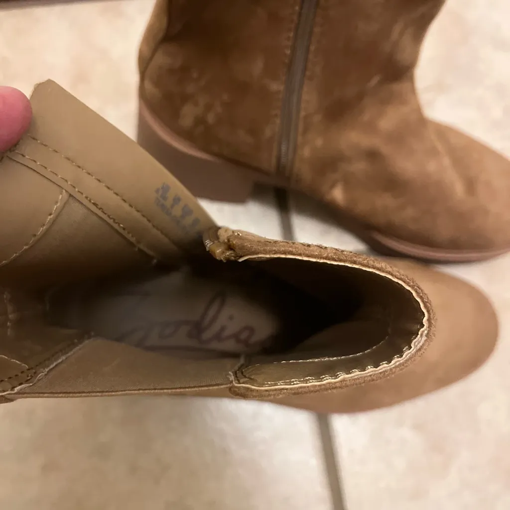 Womens zodiac Tan Boots - Image 2