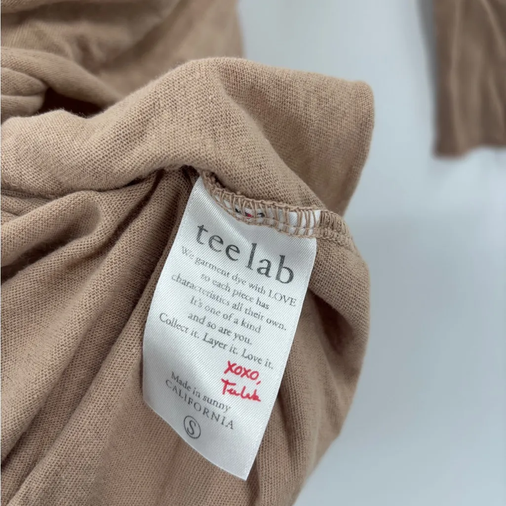 Frank & Eileen Tee Lab High Low Tan Tunic Top - Image 7