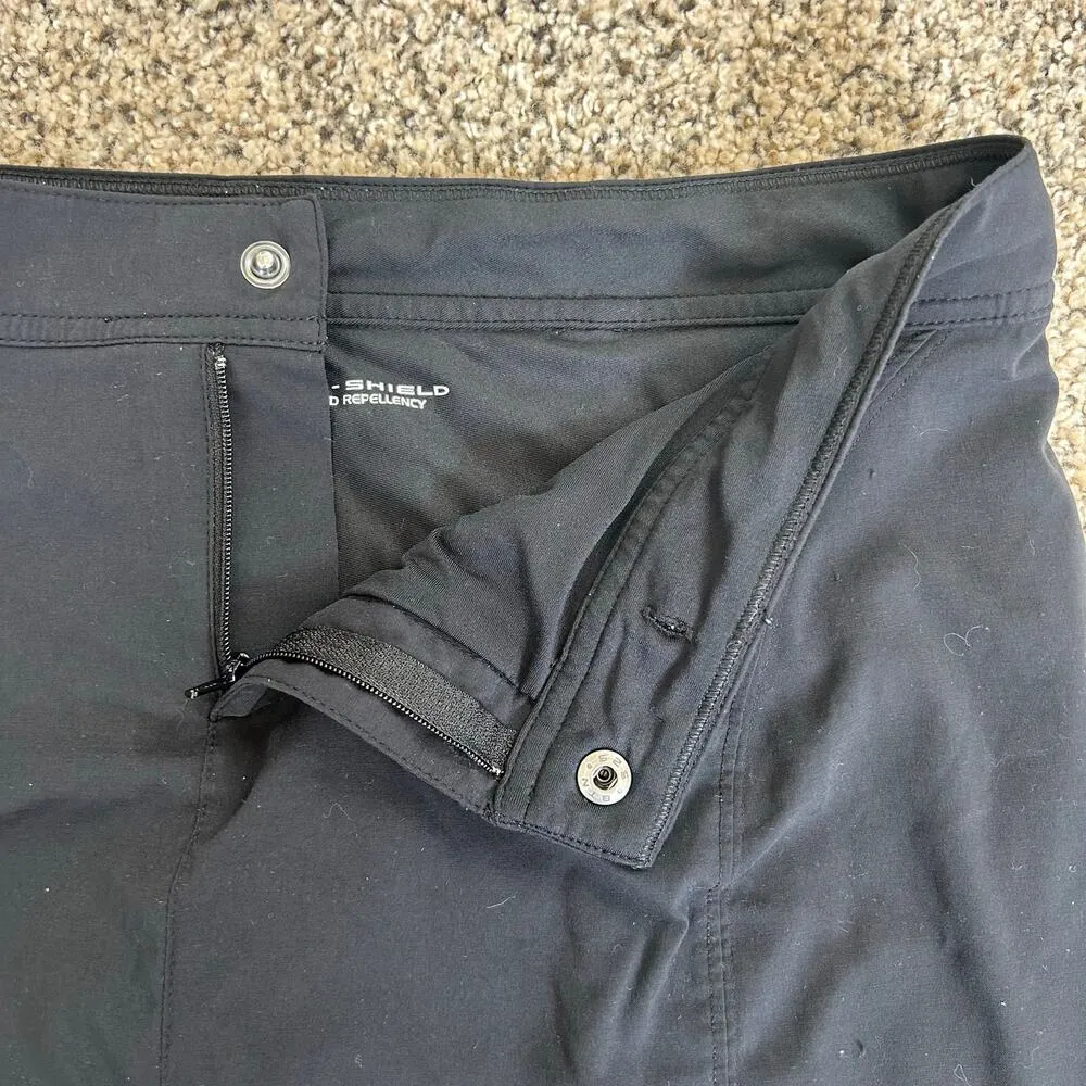 Columbia Black Skort Womens Size 10 Omni-Sheild Casual Outdoor - Image 6