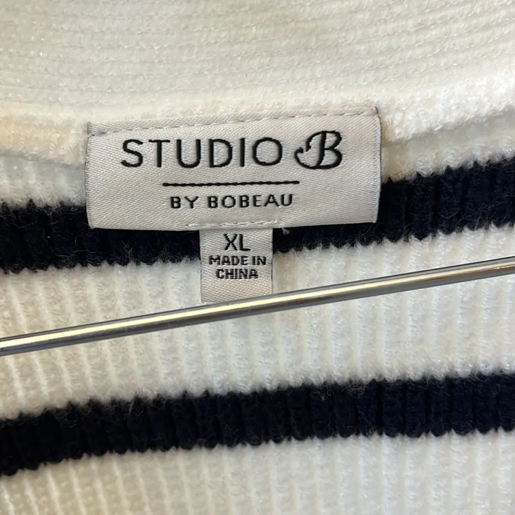 Studio B by Bobeau cardigan Black Size XL - Image 3