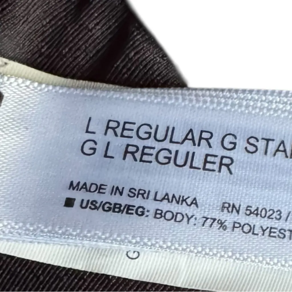 Gap Athletic  Sporty Women’s Black Padded Lounge Black Sports Bra Sz L - Image 4