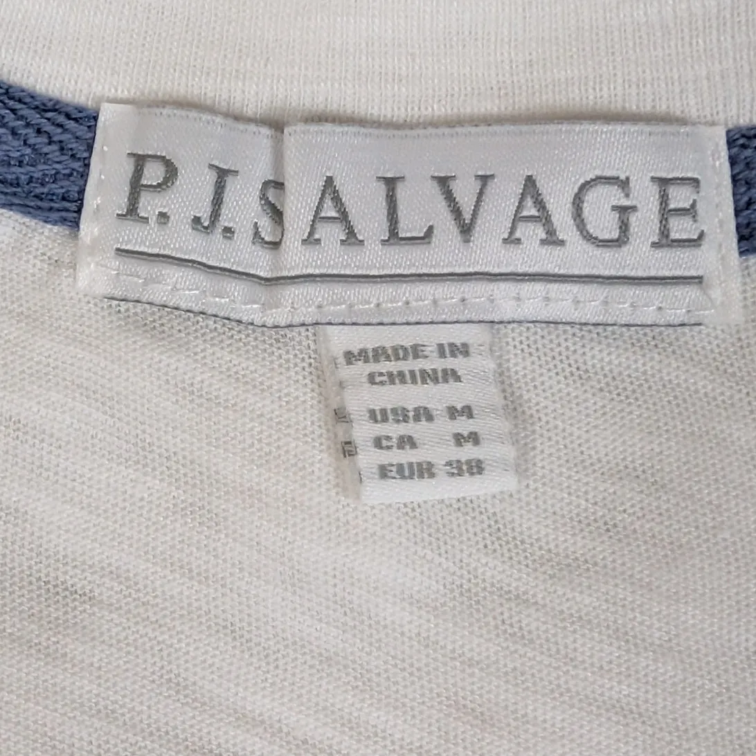 P.J. Salvage “Paradise” Graphic Tee – Ivory – Size M - Image 2